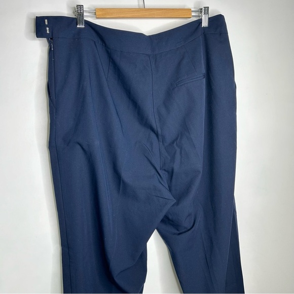 Asos Navy side zip trouser 16 - Picture 3 of 9